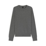 BOSS Bisiklet Yaka Relaxed Kazak, M, 5003318144, Gri, Erkek