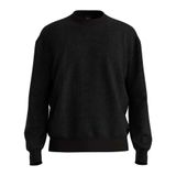 BOSS Bisiklet Yaka Relaxed Kazak, S, 5003318105, Siyah, Erkek