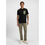 Boss Bisiklet Yaka Siyah Erkek T-Shirt Te_container