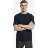 Boss Bisiklet Yaka Siyah Erkek T-Shirt TE_INTERLOCK_50554790 - M