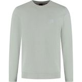 BOSS Bisiklet Yaka Sweatshirt, L, 5003345704, Gri - Gümüş, erkek