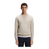 BOSS Bisiklet Yaka Sweatshirt, M, 5003345704, Gri - Gümüş, erkek