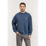 BOSS Bisiklet Yaka Sweatshirt, M, 50533075, Lacivert, erkek