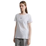 BOSS Bisiklet Yaka T-Shirt, L, 5003362084, Beyaz, Kadın