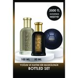 BOSS Bottled EDP 100 ml & Bottled Elixir EDP 50 ml Erkek Parfüm ve Futbol Topu