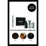 BOSS Bottled Parfum 100 ml + 70 gr Deodorant Stick + 100 ml Duş Jeli Erkek Parfüm Set