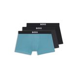 BOSS Boxer Trunk 3'lü Paket, XL, 5003335564, Beyaz, erkek