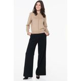 Boss Camel Kadın Regular Fit Kazak 50548927 - Deve Tüyü