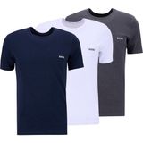 Boss Çok Renkli Erkek Atlet Tshirt Rn 3p Classic - M