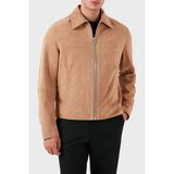 Boss Deri Regular Fit Ceket Erkek Ceket 50510178 282 - Camel