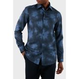 Boss Desenli Regular Fit Gömlek Erkek Gömlek 50508415 479 - 40 - Mavi
