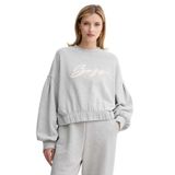 BOSS Easton kadın sweatshirt, Işık/Pastel Gri, M