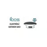 BOSS Elektrikli Termostatlı Katmer Sacı (Beyaz-Kırmızı-Bej-Siyah-Gri)