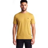 Boss Erkek %100 Pamuklu Yuvarlak Yakalı Kısa Kollu Sarı T-Shirt 50555844-714 - XL