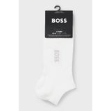 Boss Erkek 2'li Paket Düşük Bilekli Bambu Karışımlı Beyaz Çorap 50538188-100 - 43 - 46