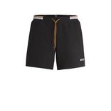 BOSS Erkek Atoll Swim_Şort, siyah 1, M