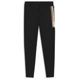 BOSS Erkek Authentic Pants koşu pantolonu pamuk Terry şerit baskılı