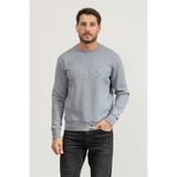 BOSS Erkek Bisiklet Yaka Sweatshirt