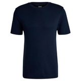 BOSS Erkek Bisiklet Yaka T-Shirt, Lacivert, M Beden
