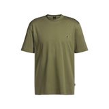 BOSS Erkek C-Taut 01 Regular-Fit tişört, pamuklu, Double-B-monogramlı, Orta yeşil311, XXL