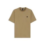 BOSS Erkek C-Taut 01 Tişört Merserize Pamuktan Çift B Monogramlı, Haki252, XL