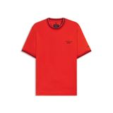 BOSS Erkek C-Taut 197 PS Porsche x T-Shirt pamuk nem düzenleyici kaplamalı, Koyu Turuncu 802, XXL