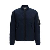 BOSS Erkek Caramo Regular-Fit kapitone ceket, kol cebinde logolu, koyu mavi 48