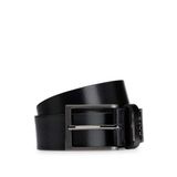BOSS Erkek Cole-Ant Sz35 kemer İtalyan derisinden metal logo detaylı, siyah 1, 90