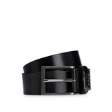 BOSS Erkek Cole-Ant Sz35 kemer İtalyan derisinden metal logo detaylı, siyah 1, 95