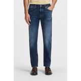 Boss Erkek Dar Kalıp Düz Paça Pamuklu Denim Lacivert Jeans 50549814-434 - 33 / 32