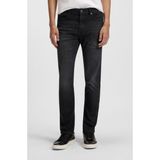 Boss Erkek Dar Kalıp Düz Paça Pamuklu Esnek Denim Siyah Jeans 50550954-002 - 32 / 32