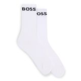 BOSS Erkek Erkek Çorabı (2'li Paket), Yeni - Beyaz100, 43-46