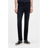 Boss Erkek Esnek Örme Denim Kumaşlı Dar Kalıp Lacivert Jeans 50555207-406 - 38 / 32