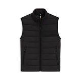 BOSS Erkek H-Cenito su geçirmez yelek, tonal logolu, Siyah, 50