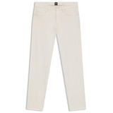 BOSS Erkek H-Delaware5 Delaware Slim-Fit pantolon, elastik pamuk gabardin, Beyaz 131, 30W / 32L
