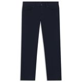 BOSS Erkek H-Delaware5 Delaware Slim-Fit pantolon, elastik pamuk gabardin, Koyu mavi404, 32W / 32L