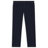 BOSS Erkek H-Delaware5 Delaware Slim-Fit pantolon, elastik pamuk gabardin, Koyu mavi404, 34W / 32L