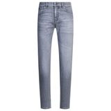BOSS Erkek H-Re.Maine Maine Regular-Fit kot pantolon, gri İtalyan denim, Gümüş 04 0, 32W / 32L