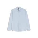 BOSS Erkek H-ROAN-BD-E-C1-253 Slim-Fit keten gömlek, Açık mavi450, XXL