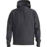 BOSS Erkek Kapüşonlu, Regular Fit, Pamuklu, Uzun Kollu Gri Sweatshirt, M