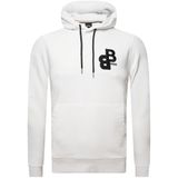 BOSS Erkek Kapüşonlu Sweatshirt, Regular Fit, Pamuklu, Beyaz, 2XL