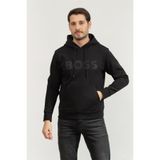Boss Erkek Kapüşonlu Sweatshirt,Siyah M,4063544836524
