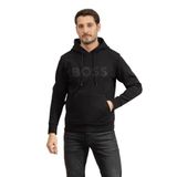 Boss Erkek Kapüşonlu Sweatshirt,Siyah S,4063545476927