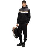Boss Erkek Kapüşonlu, Uzun Kollu Sweatshirt, Siyah, S Beden