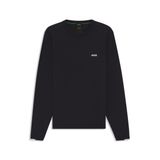 BOSS Erkek K_Ever-x Cn Knitted_Sweater, Koyu mavi., XXL