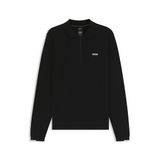 BOSS Erkek Kn_Ever-x Pl Knitted_Sweater, Siyah, L