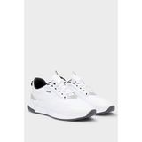 Boss Erkek Marka Logolu Bağcıklı Kaydırmaz Tabanlı Günlük Beyaz Sneaker 50529544-121