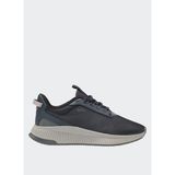 Boss Erkek Marka Logolu Bağcıklı Kaydırmaz Tabanlı Günlük Lacivert Sneaker 50529544-410