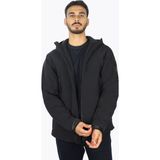 Boss Erkek Marka Logolu Kapüşonlu Uzun Kollu Rahat Siyah Ceket 50515106-001 - XL