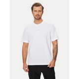 Boss Erkek Marka Logolu Pamuklu Günlük Kullanım Beyaz Polo Yaka T-Shirt 50519368-100 - 3XL
